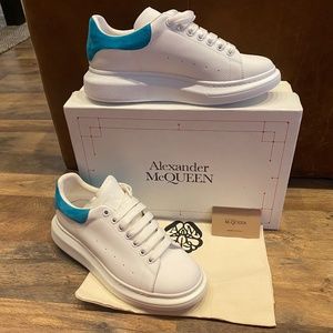 Alexander McQueen Oversized Leather Sneakers